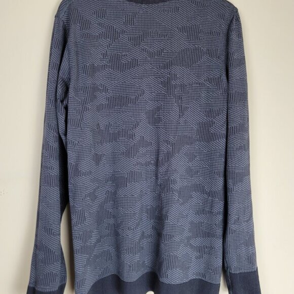 Lululemon Swiftly Breathe Long Sleeve Shirt Womens 8 Black Camo Seamless Top - Picture 7 of 8